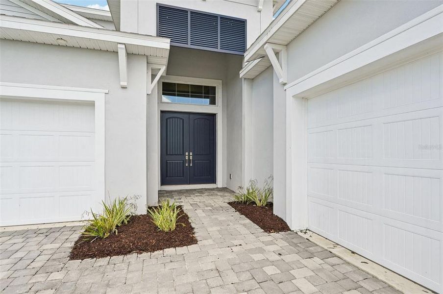 Exterior details and patio area of a home in Biscayne Landing at Seaire, Parrish (Image 25).