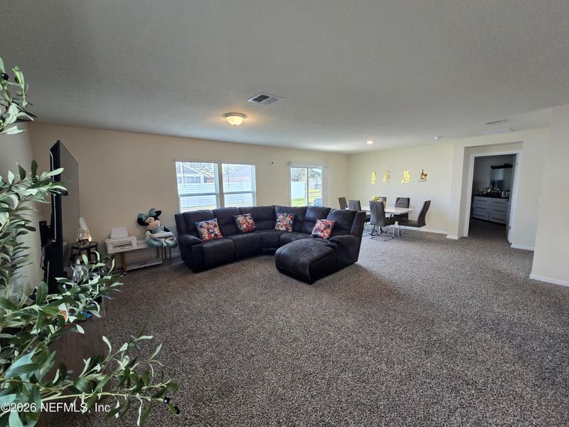Furnished interior view inside a new home in Palm Coast Homesites, Palm Coast (Image 11).