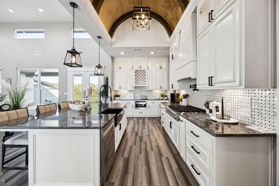 Furnished interior view inside a new home in , Lone Oak (Image 30).