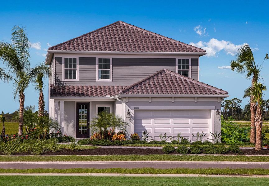 Representative exterior photo of a completed home built from the Honor by Neal Communities in Grand Park, Sarasota, FL (Image 2).