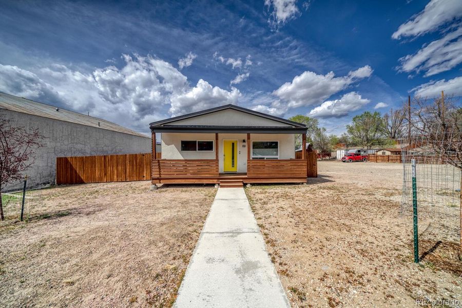 Exterior details and patio area of a home in , Salida (Image 26).