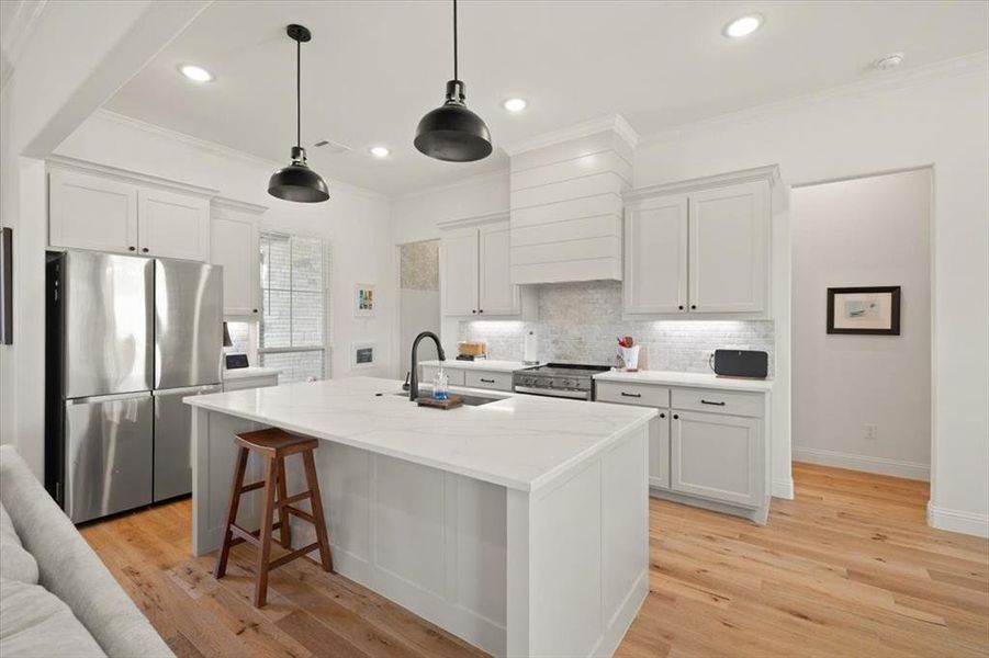 Furnished interior view inside a new home in , Springtown (Image 9). Furnished interior view inside a new home in , Springtown (Image 9).