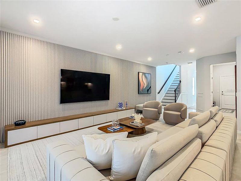 Furnished interior view inside a new home in , Orlando (Image 5).