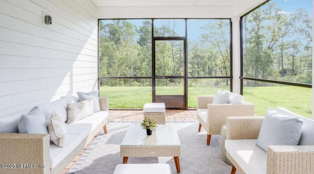 Exterior details and patio area of a home in Shearwater: Shearwater - Single Family, St. Augustine (Image 3). Exterior details and patio area of a home in Shearwater: Shearwater - Single Family, St. Augustine (Image 3).