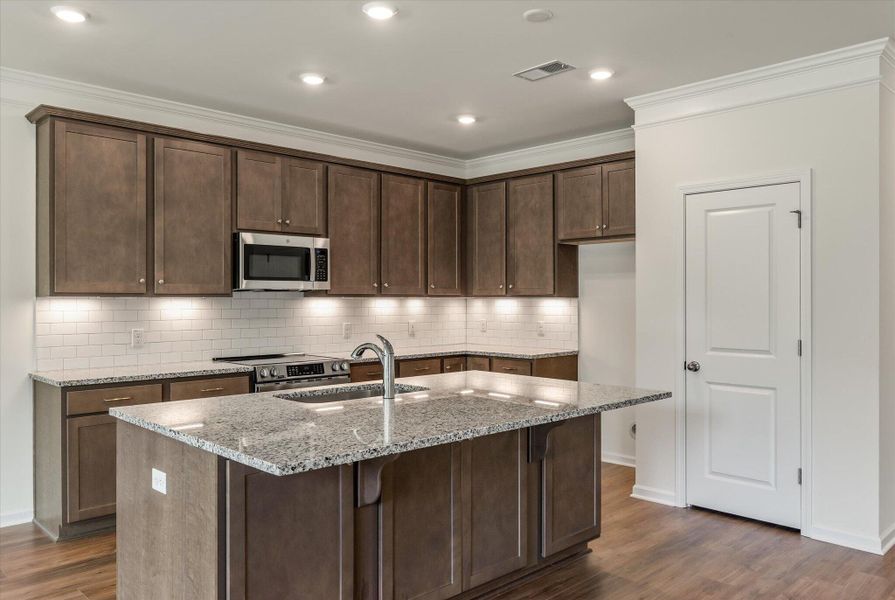 Furnished interior view inside a new home in Parker's Preserve, Ridgeville (Image 12).