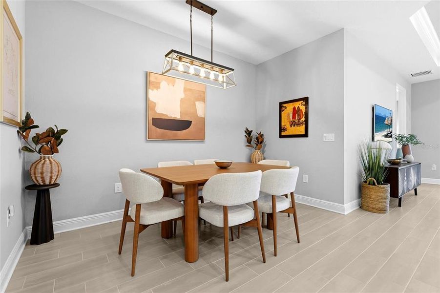 Furnished interior view inside a new home in , Sarasota (Image 12).