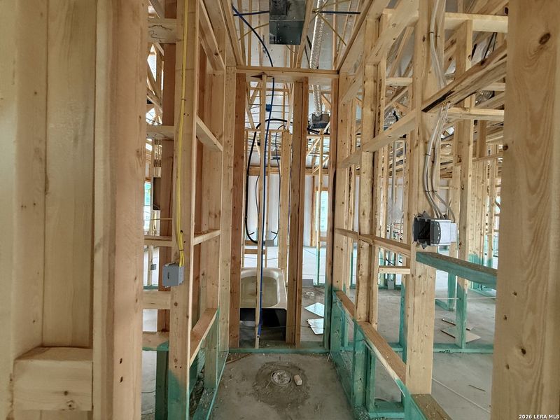 In-progress construction of a new home in The Wilder, Adkins, TX (Image 9).