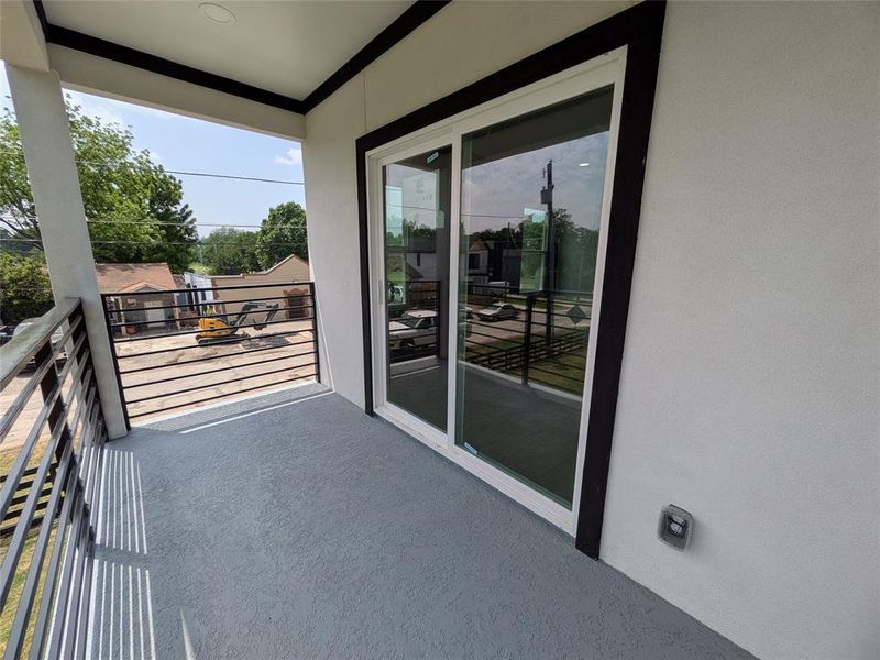 Exterior details and patio area of a home in , Dallas (Image 23).