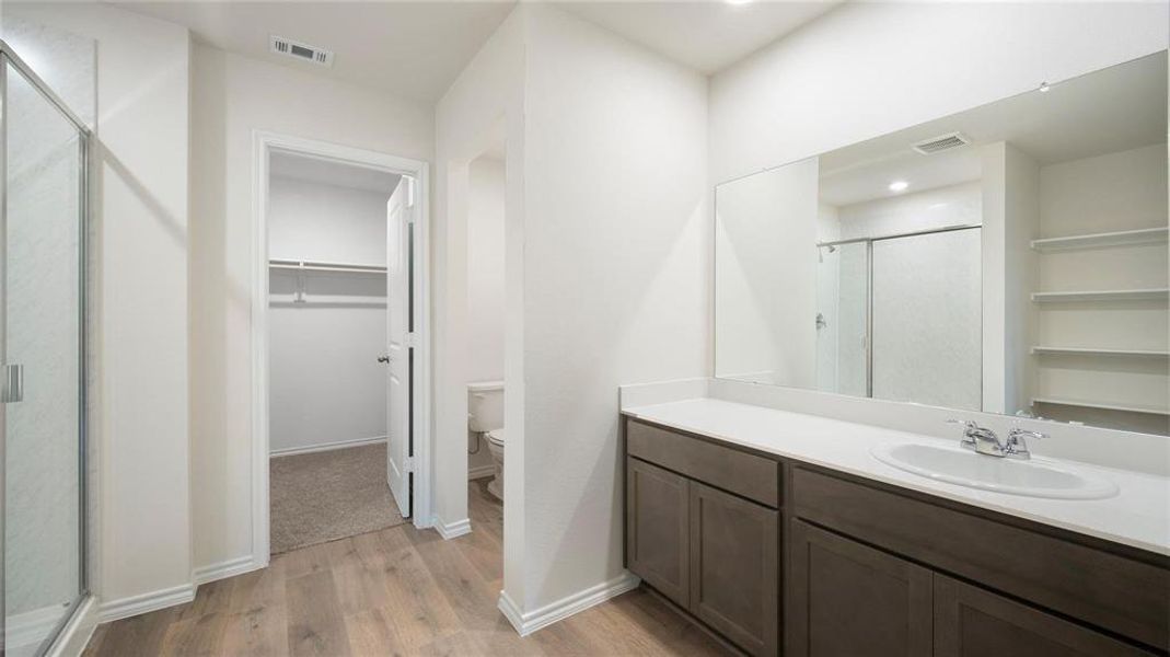 Furnished interior view inside a new home in Prairie Creek Estates, Kaufman (Image 5).
