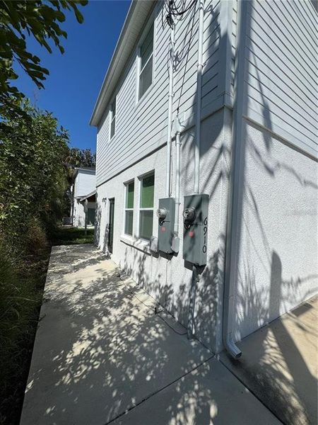Exterior details and patio area of a home in , St. Petersburg (Image 18). Exterior details and patio area of a home in , St. Petersburg (Image 18).