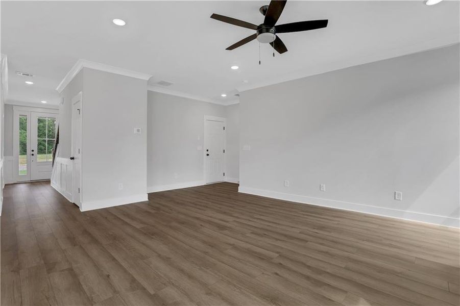 Spacious, unfurnished interior of a new home in , Loganville (Image 20).