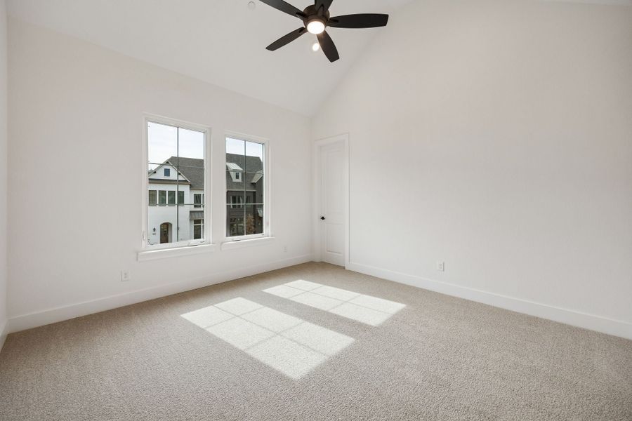 Spacious, unfurnished interior of a new home in Newman Village Townhomes, Frisco (Image 29).