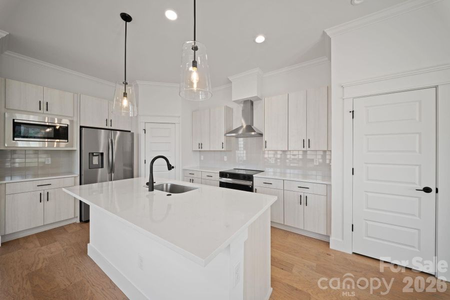 Furnished interior view inside a new home in , Asheville (Image 3). Furnished interior view inside a new home in , Asheville (Image 3).