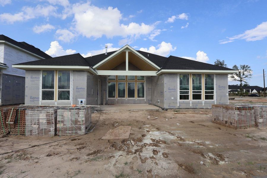 In-progress construction of a new home in Woodson’s Reserve, Spring, TX (Image 7). In-progress construction of a new home in Woodson’s Reserve, Spring, TX (Image 7).
