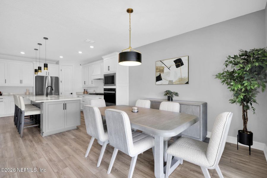 Furnished interior view inside a new home in Double Branch, Middleburg (Image 14). Furnished interior view inside a new home in Double Branch, Middleburg (Image 14).