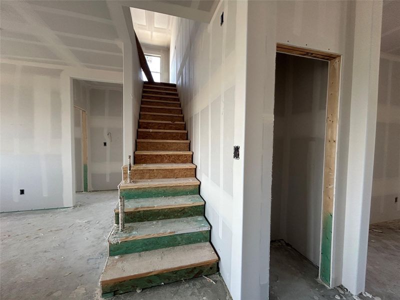 In-progress construction of a new home in Willow Springs, Buda, TX (Image 16).