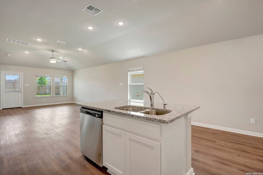 Furnished interior view inside a new home in Park Place, New Braunfels (Image 11). Furnished interior view inside a new home in Park Place, New Braunfels (Image 11).