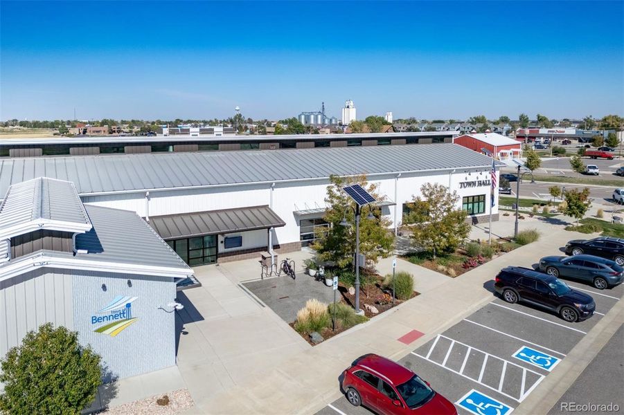 Front exterior of a new home in , Bennett, CO, highlighting curb appeal (Image 11). Front exterior of a new home in , Bennett, CO, highlighting curb appeal (Image 11).