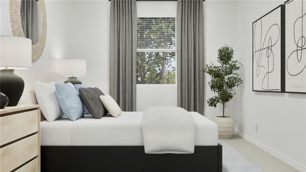 Furnished interior view inside a new home in , Ocala (Image 3).
