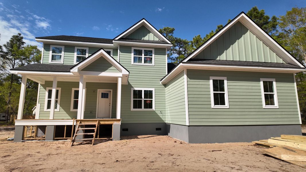 In-progress construction of a new home in , Hollywood, SC (Image 8).
