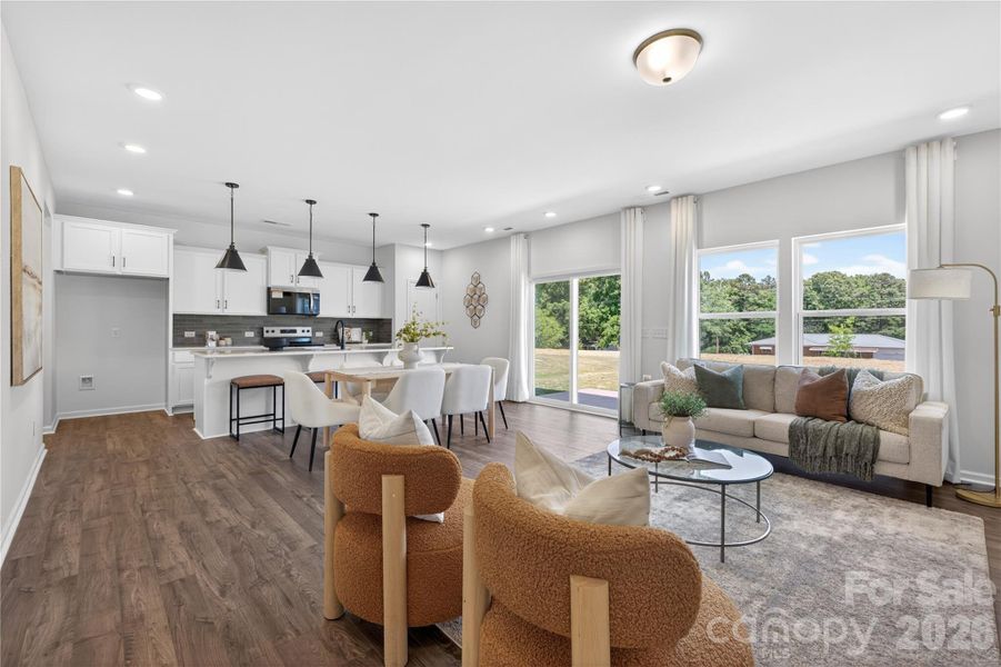 Furnished interior view inside a new home in Shay Crossing, Salisbury (Image 13).