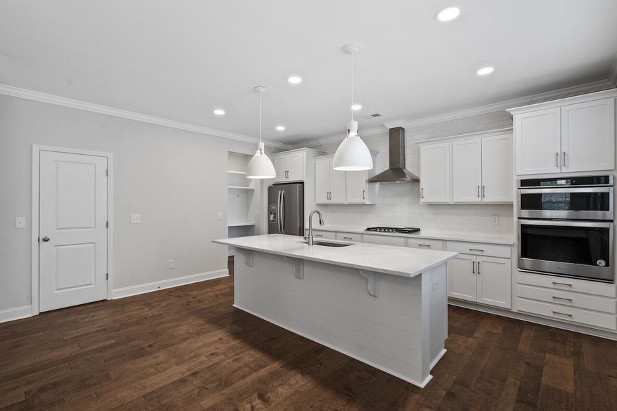 Furnished interior view inside a new home in Sweetgrass Station, Summerville (Image 11).