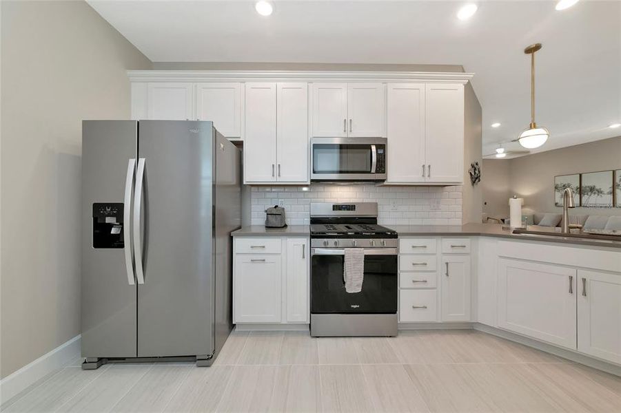 Furnished interior view inside a new home in , Englewood (Image 44).