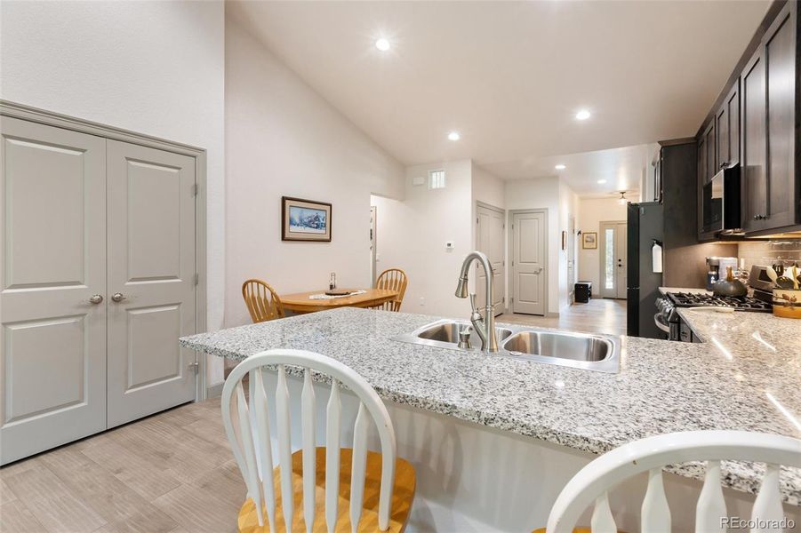 Furnished interior view inside a new home in , Woodland Park (Image 27). Furnished interior view inside a new home in , Woodland Park (Image 27).