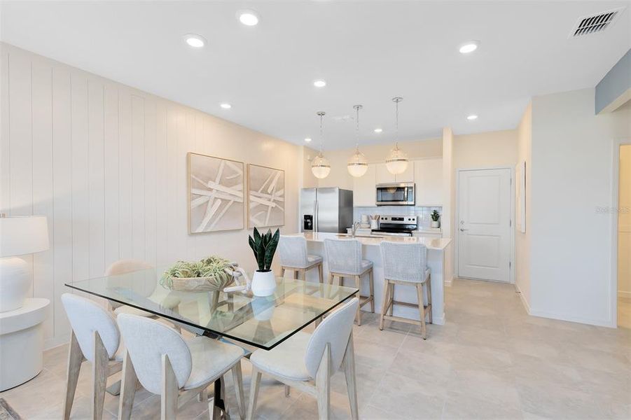 Furnished interior view inside a new home in EverBe, Orlando (Image 6).