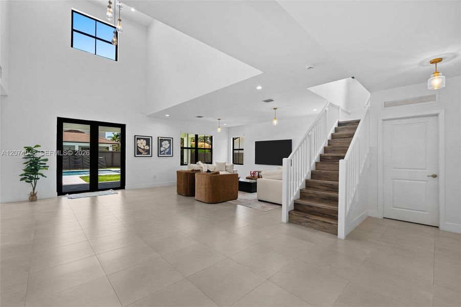 Furnished interior view inside a new home in , Palmetto Bay (Image 6). Furnished interior view inside a new home in , Palmetto Bay (Image 6).