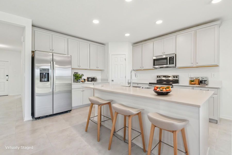 Kitchen - Virtually Staged