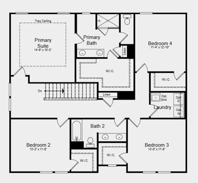 2D floor plan layout of this home in Windance Lake, Loganville, GA (Image 3). 2D floor plan layout of this home in Windance Lake, Loganville, GA (Image 3).