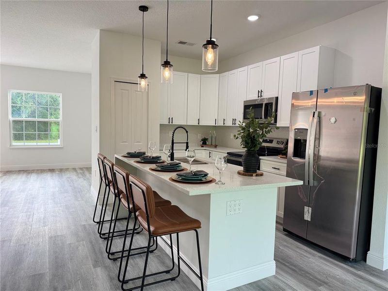 Furnished interior view inside a new home in , Ocala (Image 3).