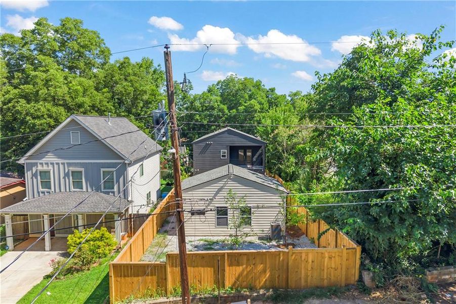 Front exterior of a new home in , Atlanta, GA, highlighting curb appeal (Image 27). Front exterior of a new home in , Atlanta, GA, highlighting curb appeal (Image 27).