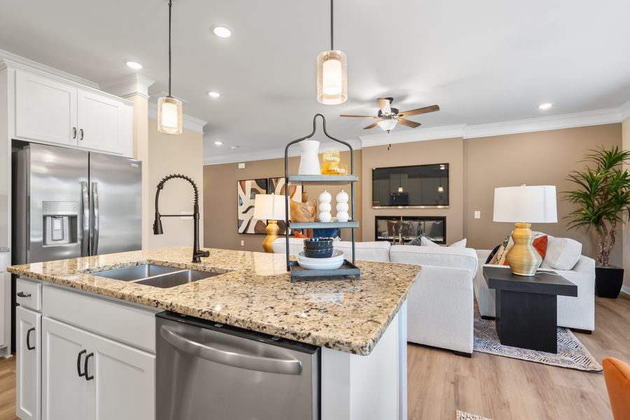 The Norwood II- Kitchen/Living