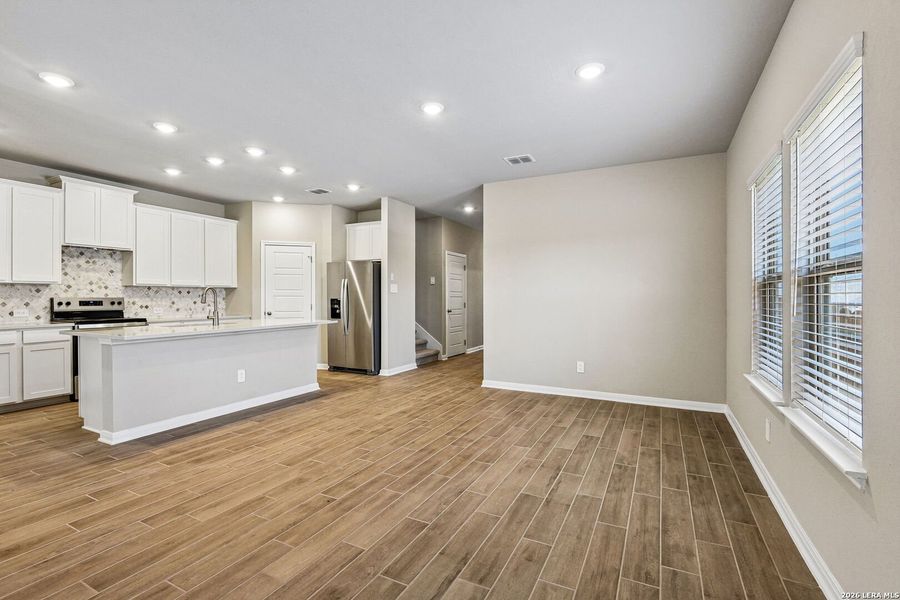 Furnished interior view inside a new home in Royal Crest, San Antonio (Image 17).
