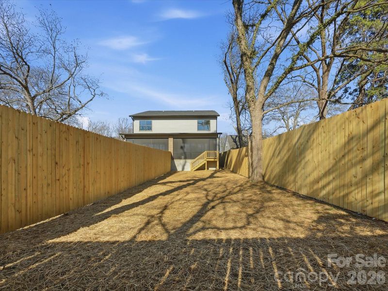 Exterior details and patio area of a home in , Charlotte (Image 4). Exterior details and patio area of a home in , Charlotte (Image 4).