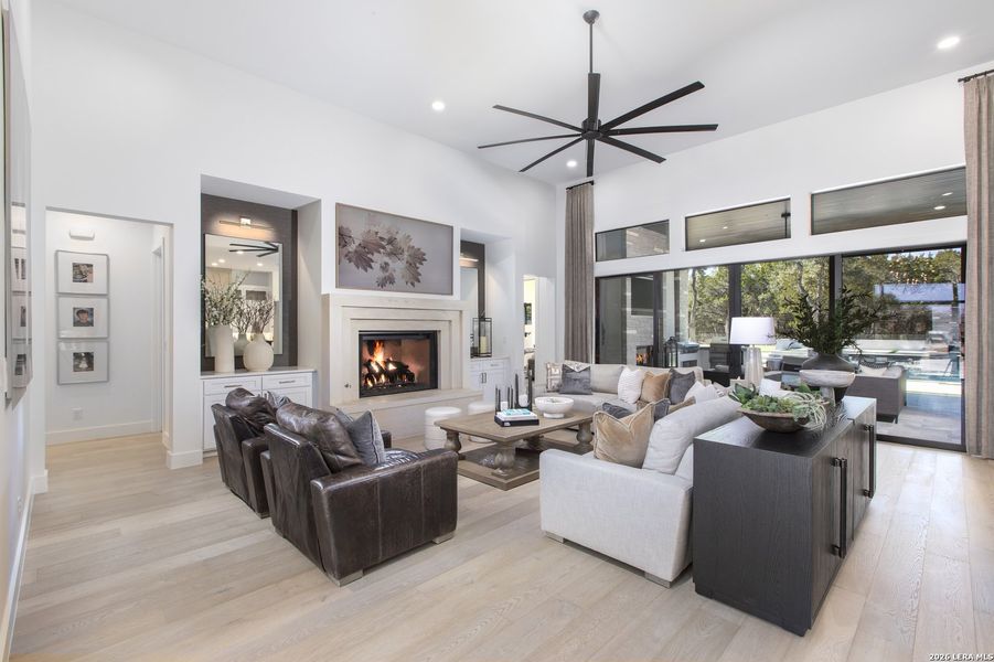 Furnished interior view inside a new home in , Fair Oaks Ranch (Image 23).