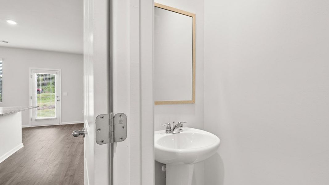 Furnished interior view inside a new home in The Islands, Beech Island (Image 12).