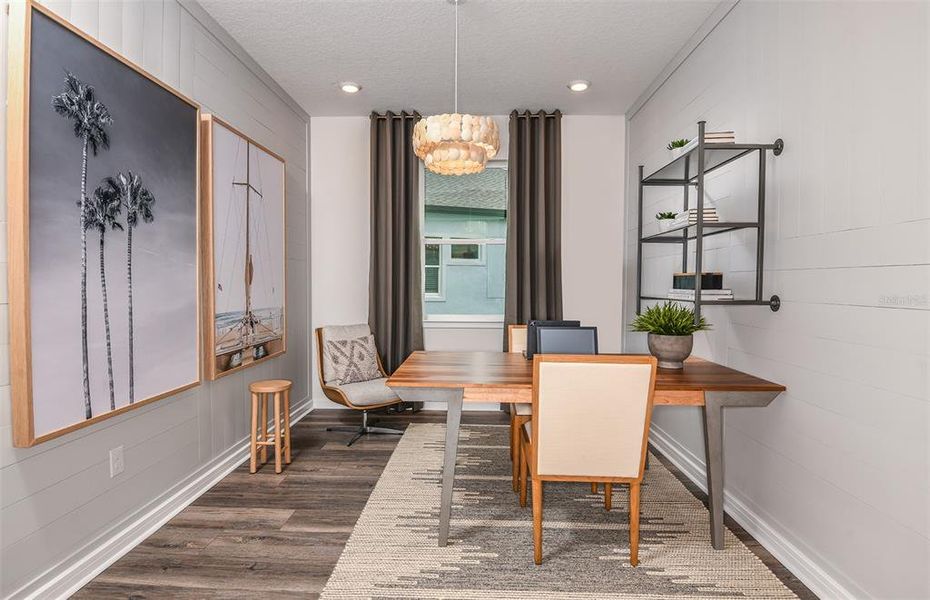 Furnished interior view inside a new home in Del Webb River Reserve, Spring Hill (Image 15). Furnished interior view inside a new home in Del Webb River Reserve, Spring Hill (Image 15).