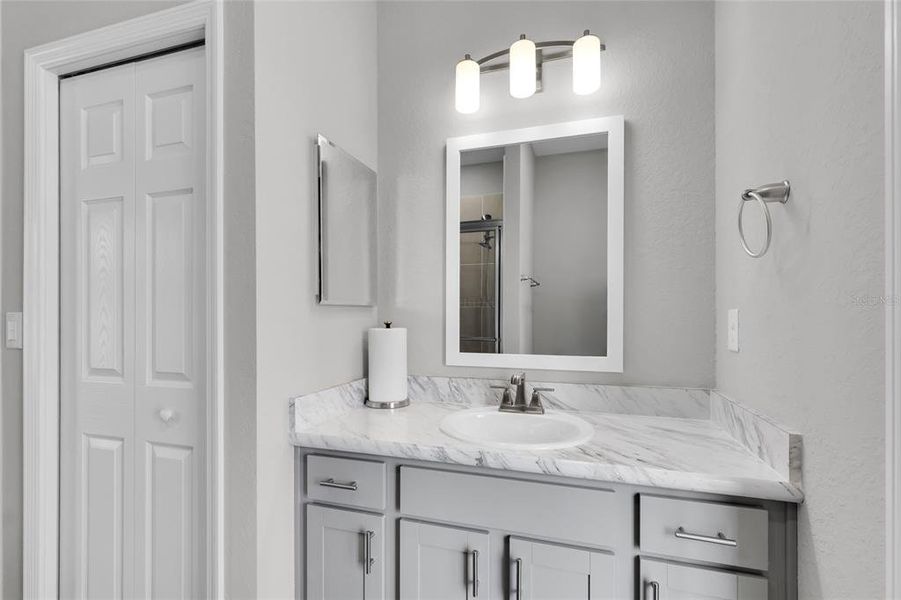 Furnished interior view inside a new home in , Ocala (Image 9).