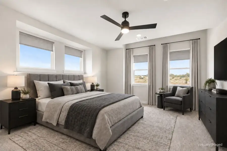Furnished interior view inside a new home in Ten Mile Creek, Celina (Image 14).