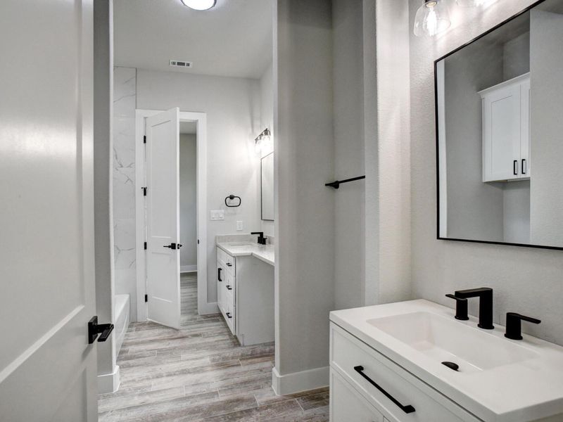 Furnished interior view inside a new home in , Bastrop (Image 11). Furnished interior view inside a new home in , Bastrop (Image 11).