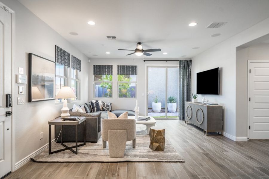 Furnished interior view inside a new home in Parkside, Avondale (Image 5).