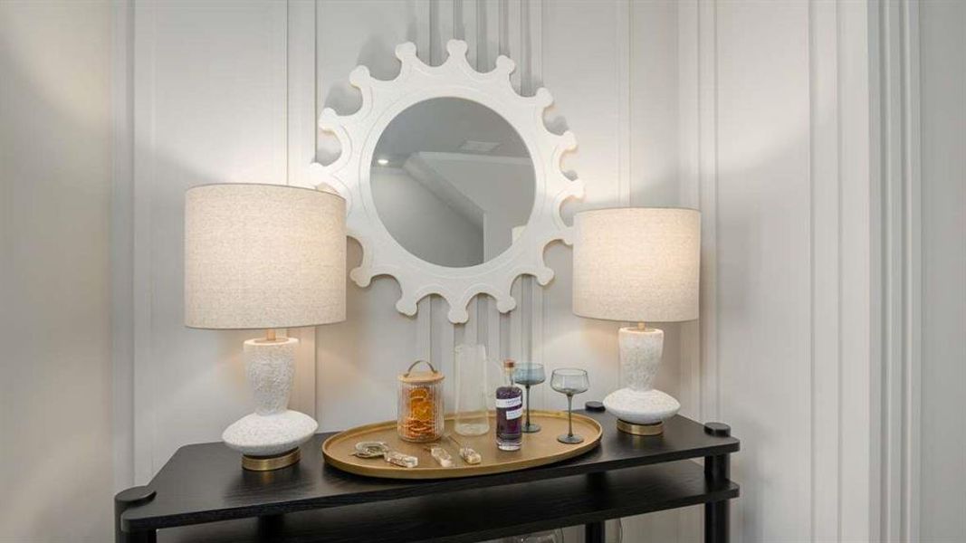 Close-up of interior finishes inside a home in Townes at Asbury, Hapeville (Image 19).