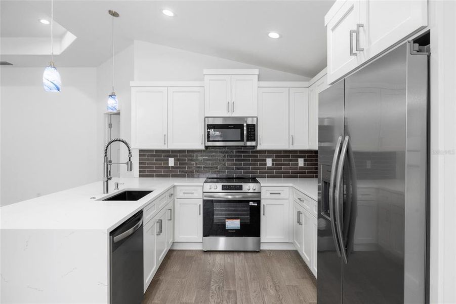 Furnished interior view inside a new home in , Rotonda West (Image 11).