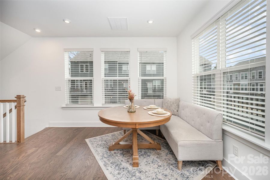 Furnished interior view inside a new home in , Charlotte (Image 4).