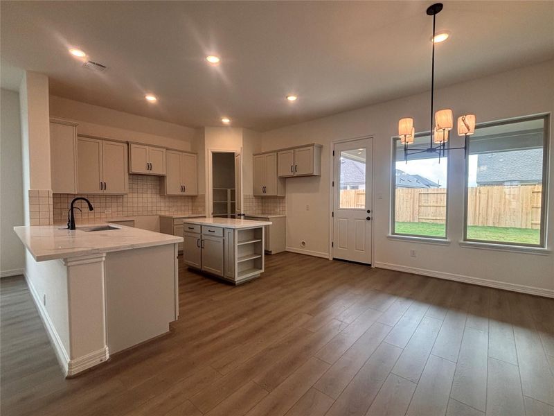 Furnished interior view inside a new home in Ashland, Angleton (Image 10).