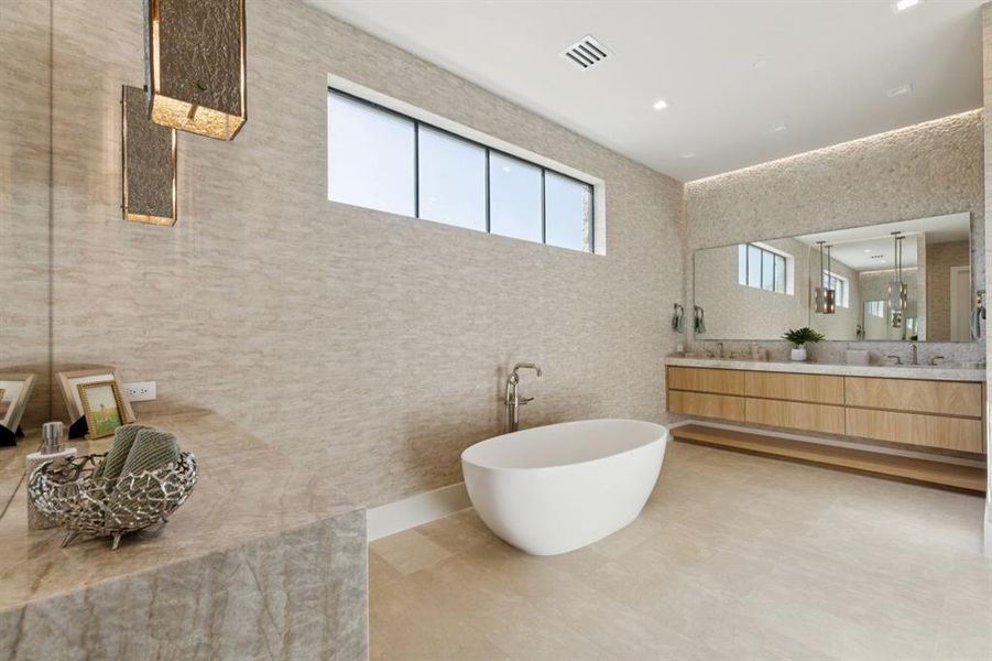 Furnished interior view inside a new home in , Westlake (Image 17).