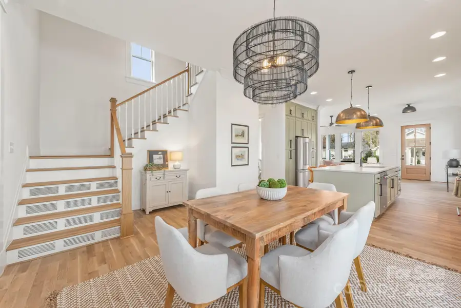 Furnished interior view inside a new home in , Charlotte (Image 5). Furnished interior view inside a new home in , Charlotte (Image 5).